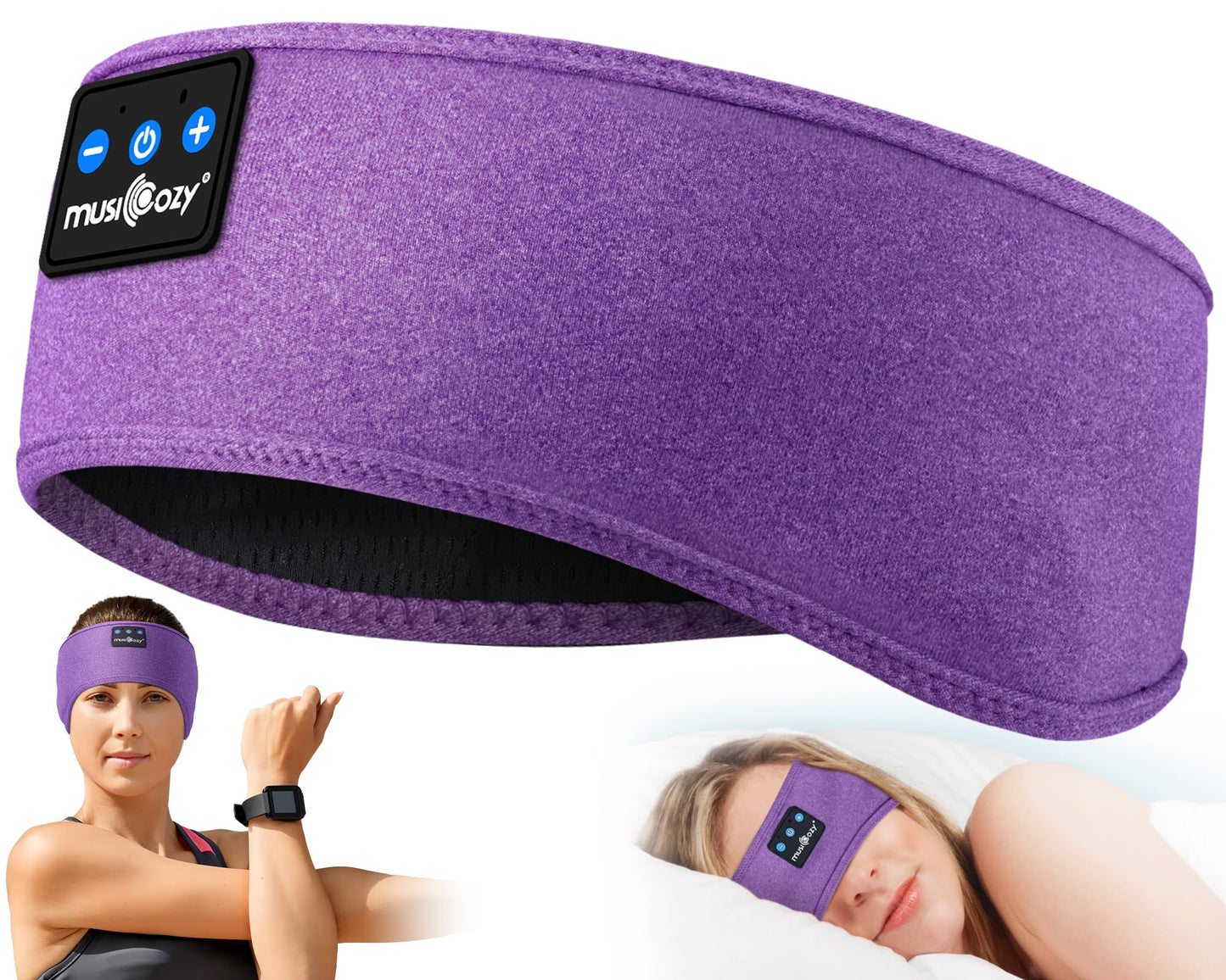 Bluetooth 5.2 Headband Sleep Headphones Headband Headphones Sports Wireless Music Earphones